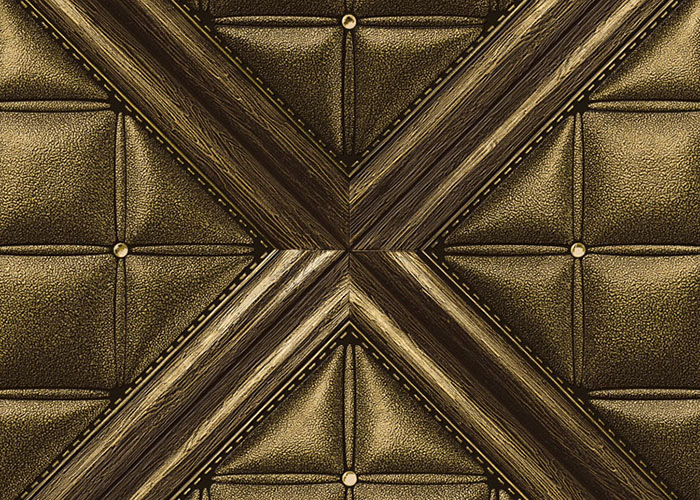 Concise European Style Living Room Wallpaper For Background , OEM Service