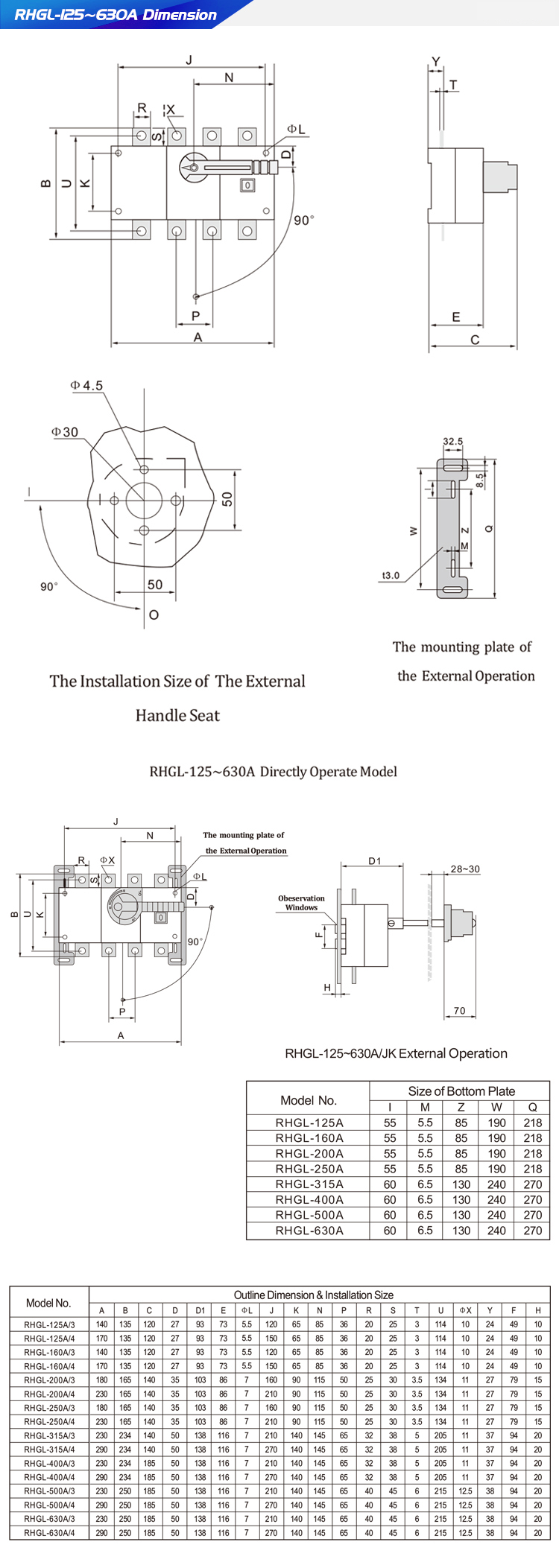 Custom High Quality Ats Panel Automatic Changeover Dual Power Automatic Transfer Switch