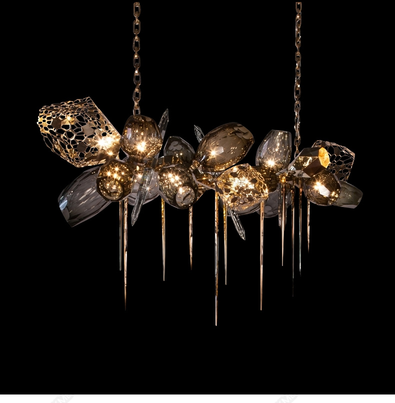 Modern Italy Designer Chandelier Lighting Kichen Hanging Chandelier For Stairway Chandelier(WH-MI-445)