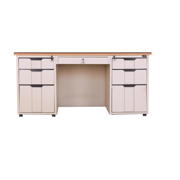 Steel Modern Office Furniture Steel Executive Desk Office Table Desk With Two