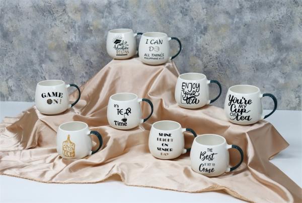 Fashion 360cc ball Mug Ceramic/Porcelain mug With Handle Tea/Coffee Mug for Home