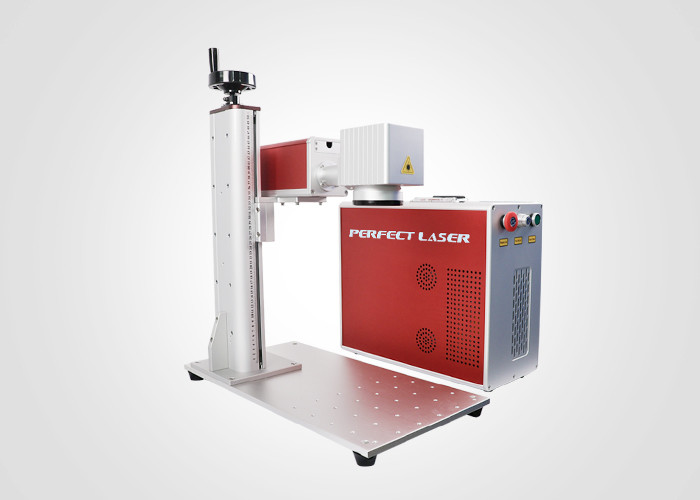 50Watt High Power Animal Ear Tag Laser Marking Machine / Fiber Laser Marker