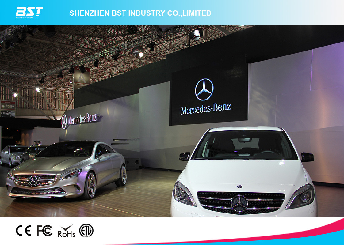 Custom Aluminum P3.91 HD Black LEDs Indoor Advertising Led Display Screen for Auto Show
