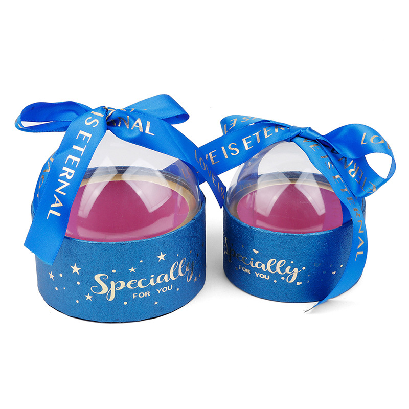 Christmas Sweet Chocolate Gift Packaging Box with PVC Window Enhance Product Visibility