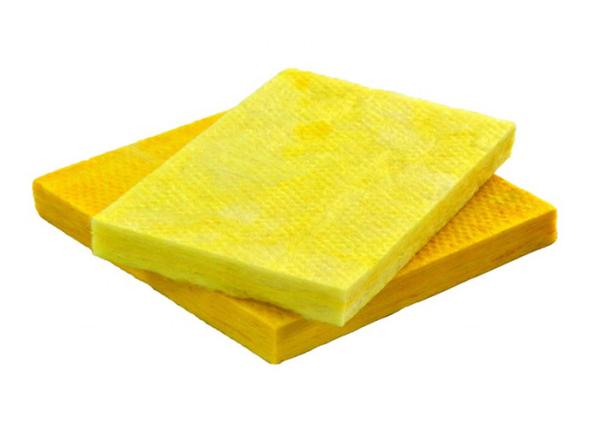 Durable Stable Fiberglass Insulation Panel , Fireproof Glass Wool Board