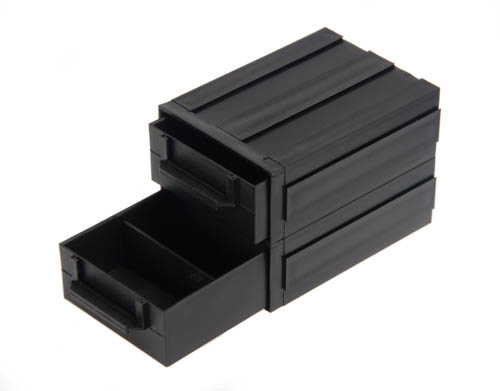 138x93x46mm Drawer Type 10e9 ohm Component Storage ESD bins boxes