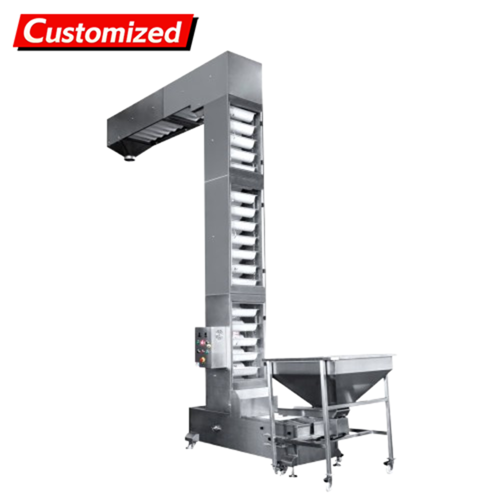  Factory Custom High Quality Stainless Steel Z Type Chain Bucket Elevator Conveyor Vertical Z Type Bucket Elevator Lifting Hoisting Conveyor Manufactur Manufactures