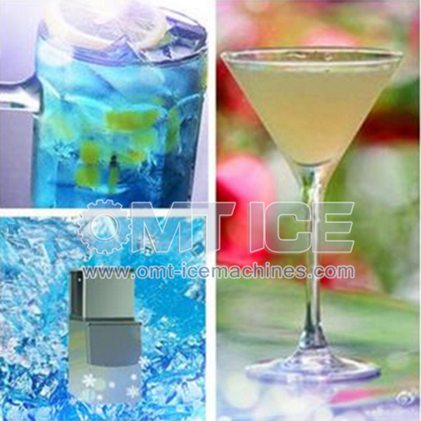 High Efficiency Commercial Ice Cube Maker 4000kg 24hrs Easy Cleaning