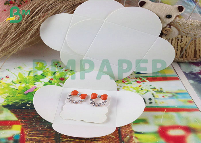 2mm 1220 x 2100mm White Coated Glossy Ivory Board For Advertising Display Board  