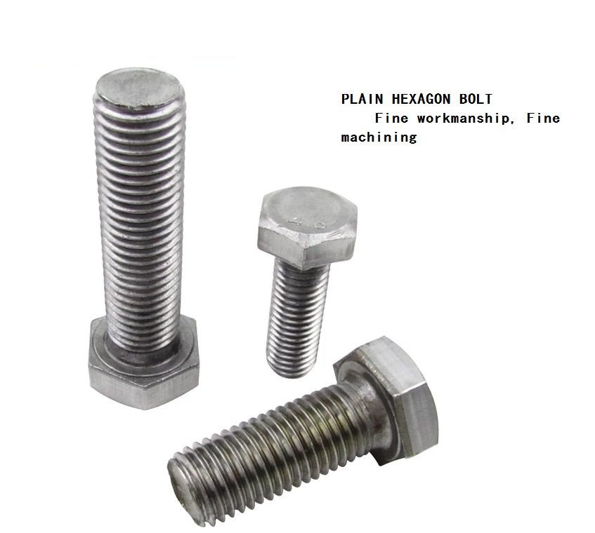 OEM/ODM Fastening Solution 35k High Strength Steel Hex Head Bolt with DIN Standard