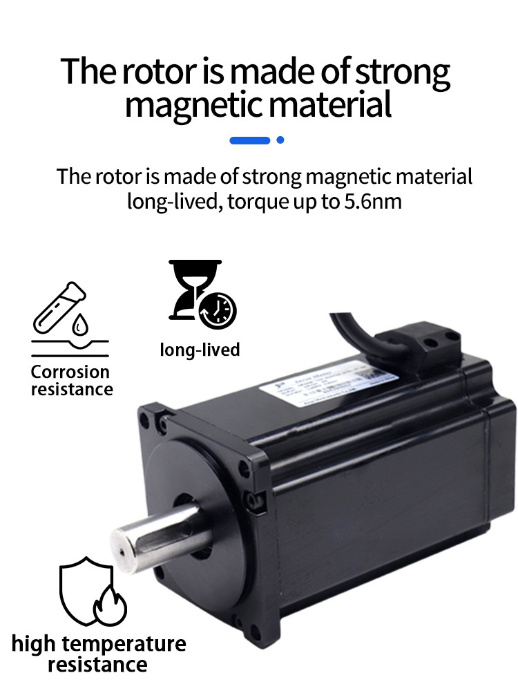 Industrial Automation 48V Servo Motor Agv Robot Servo Motor 60mm 3000rpm