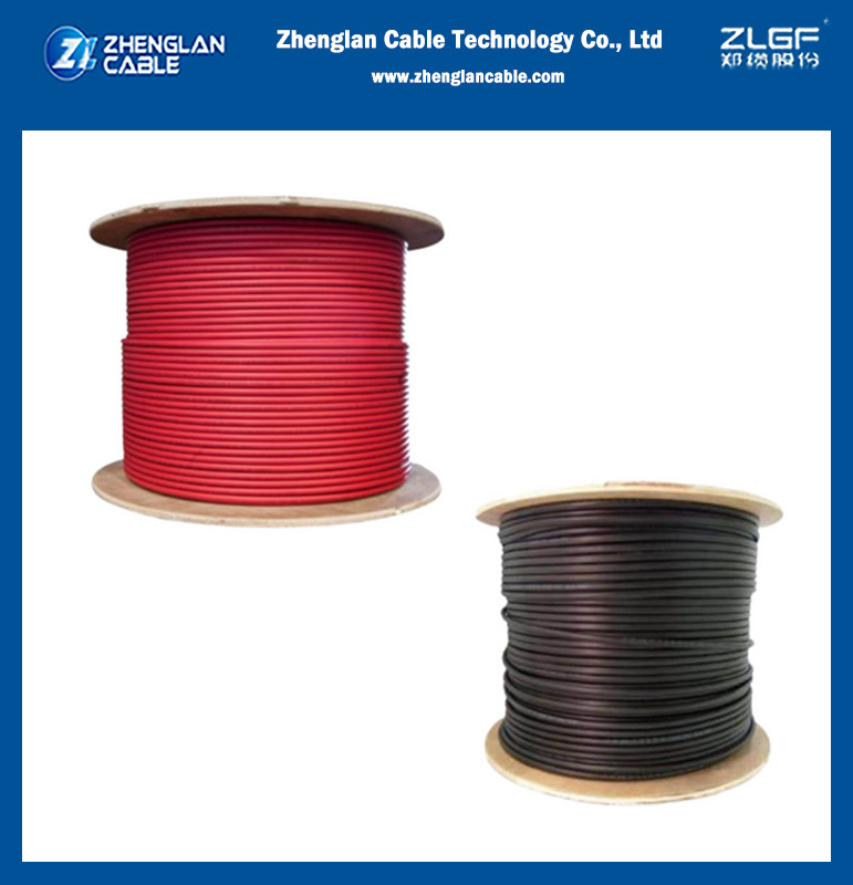 Dc Panel Photovoltaic Solar Extension Cable 4mm2 6mm2 4mm 6mm H1Z2Z2-K