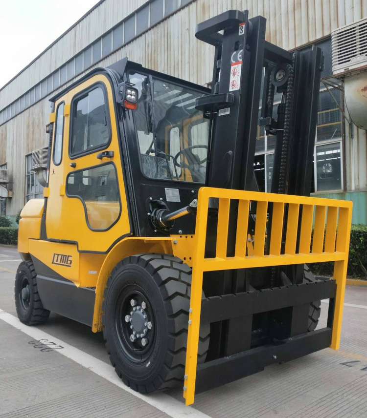 FD50 5 Ton Counterbalance Forklift Truck With Original Imported Japan Mitsubishi Engine