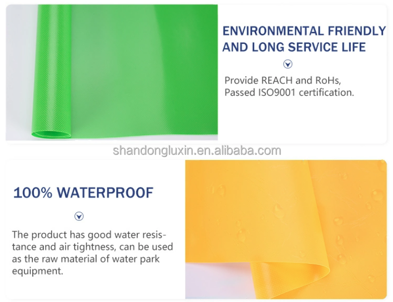 2m-100m Width Waterproof PVC Coated Polyester Fabric Tarpaulin for Multiple Materials