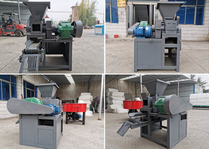 Wood Charcoal Press Machine 360mm Roller Ball Pressing Machine