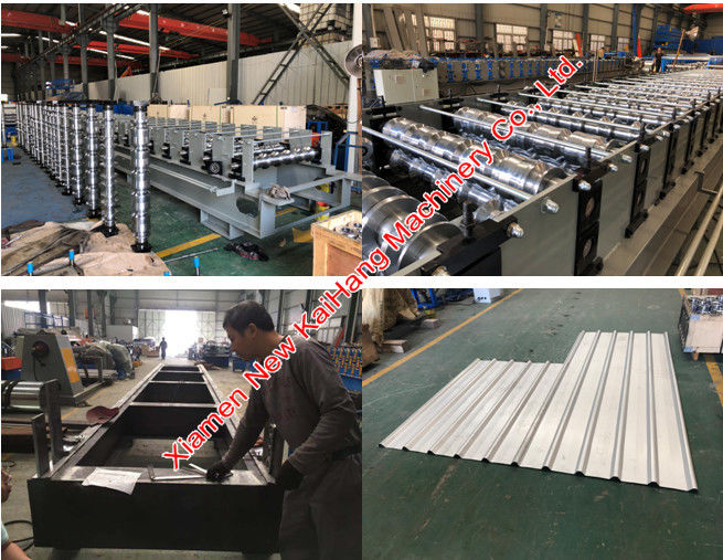 Trim deck 1015 roofing profile forming machine, TD1015 roof sheet making machine
