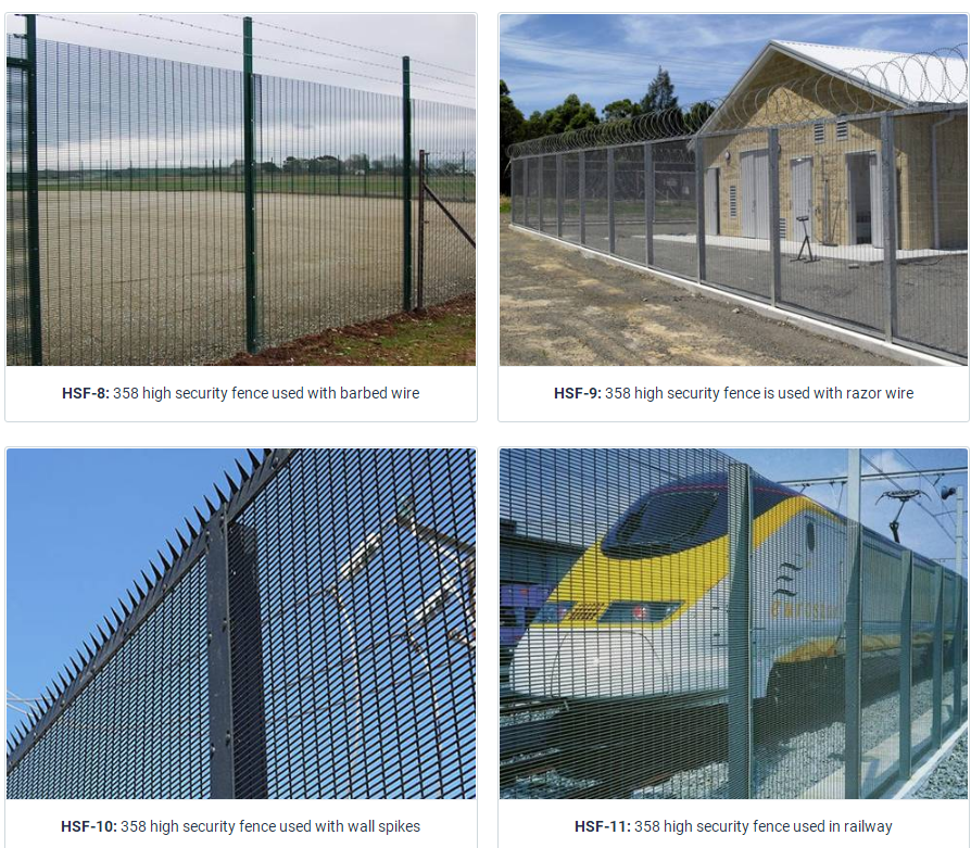 358 mesh fence application