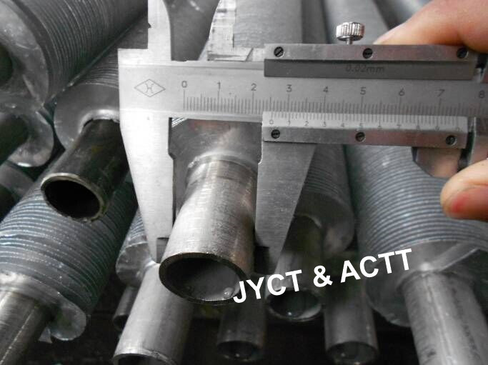 Copper Nickel Spiral Extruded Fin Tubes High Strength With OD 8-51mm