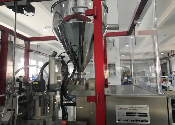 Cosmetic Automatic Tube Filling Machine 60 Pieces/Min Aluminum Laminated Tube
