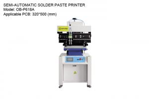  SMT Solder Paste Printer Touch Screen Control For 320*500mm PCB Manufactures