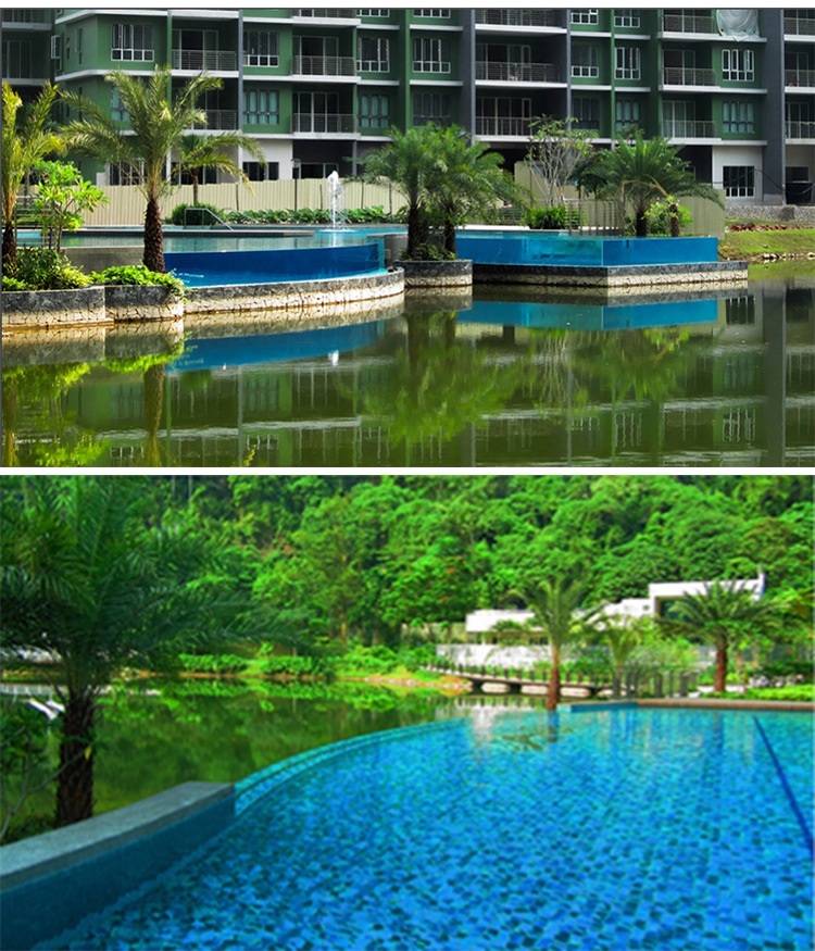100% Imported Lucite PMMA Acrylic Panel for Modern Design Outdoor Swimming Pool