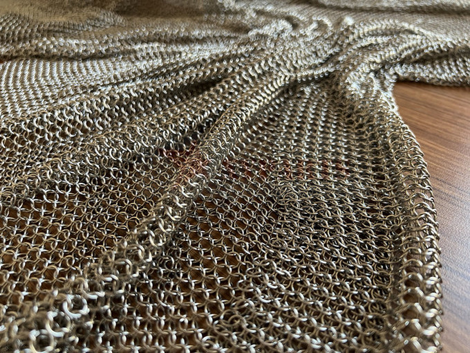 12mm Hanging Stainless Steel Chainmail Curtain For Exterior Wall Cladding