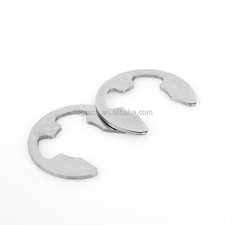 DIN6799 Stainless Steel E Circlip Retaining Washers For Shafts E-Clip Lock Washer