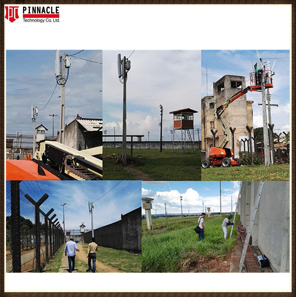 Waterproof Outdoor 2g/3G/4G/5g WiFi-5.8g UHF VHF GPS Prison Signal Jammer with Dds Technology