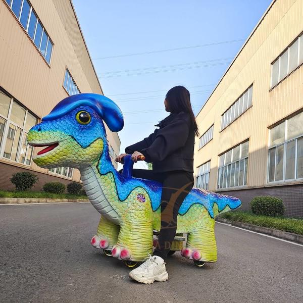 Jurassic World Amusement Park Ride on Animatronic Dinosaur Ride for Shopping