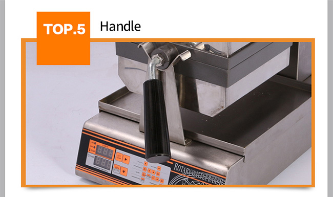 Simple Snack Food Processing Equipment / Single Head Square Electric Waffle Machine