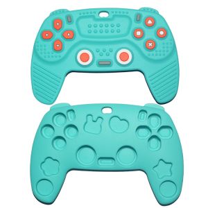 Chewable Silicone Baby Teether Simulation Game Remote Control Teether