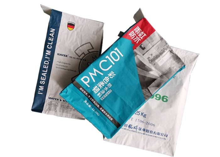 Sleeve Mouth Valve Paper Bags Automatic Filling 2 Ply 3 Ply High Tensile Strength