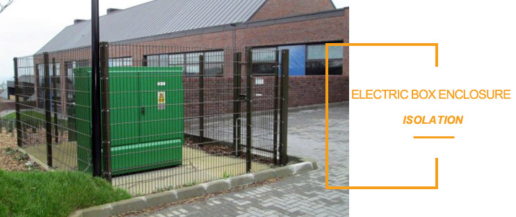 Low Carbon Steel 2.5m Width Twin Mesh Fencing Pvc Coated 8/6/8 2d Wire Green Color