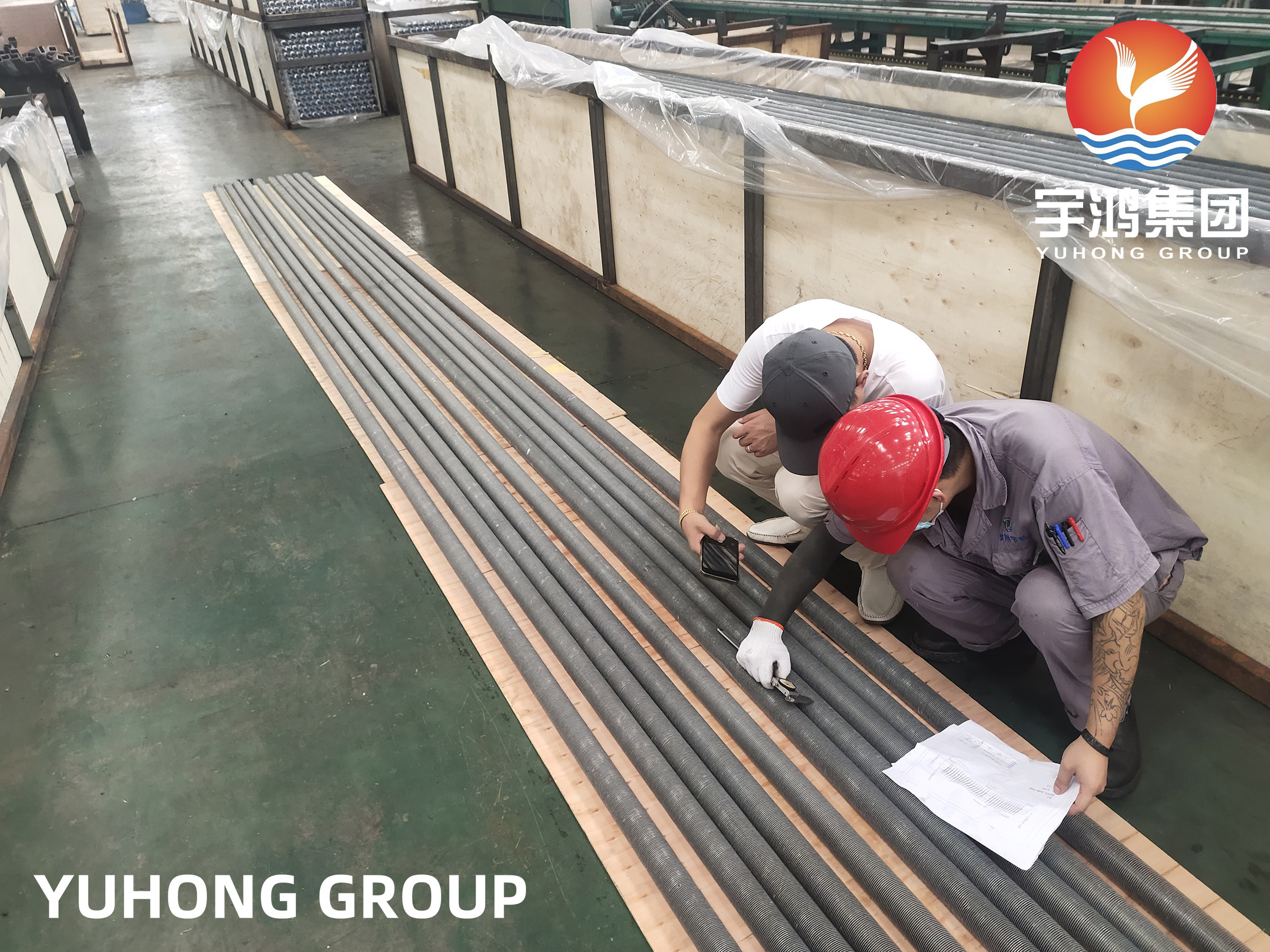 Extruded Fin Tube Stainless Steel Finned Tube ASME SA249 TP304 Aluminum1060 Radiator Heat Exchanger Air Cooler Application