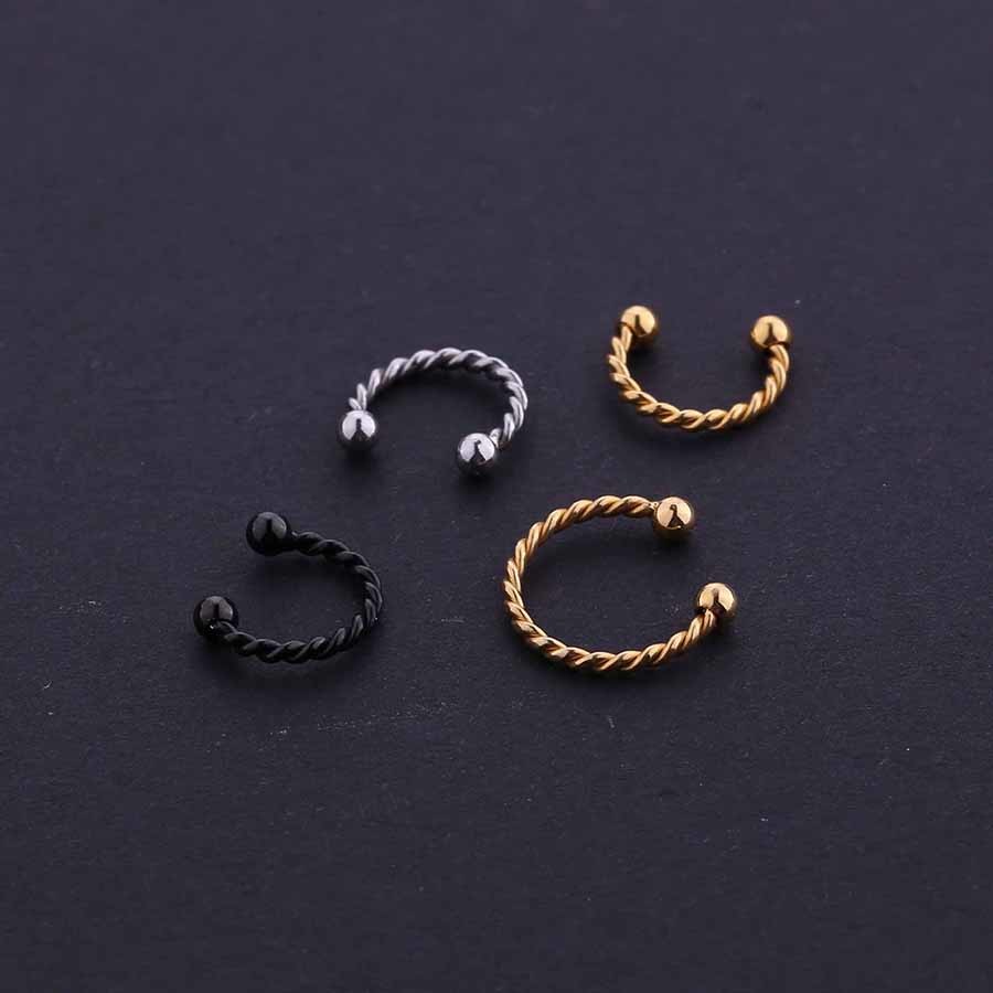 Fashion Jewelry Star Nose Studs Rings Pin Body Piercing Jewelry