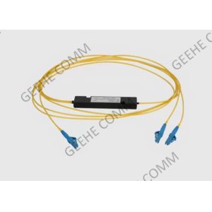 1x2 FBT Multimode Dual Window LC/UPC Fiber Coupler With ABS Box