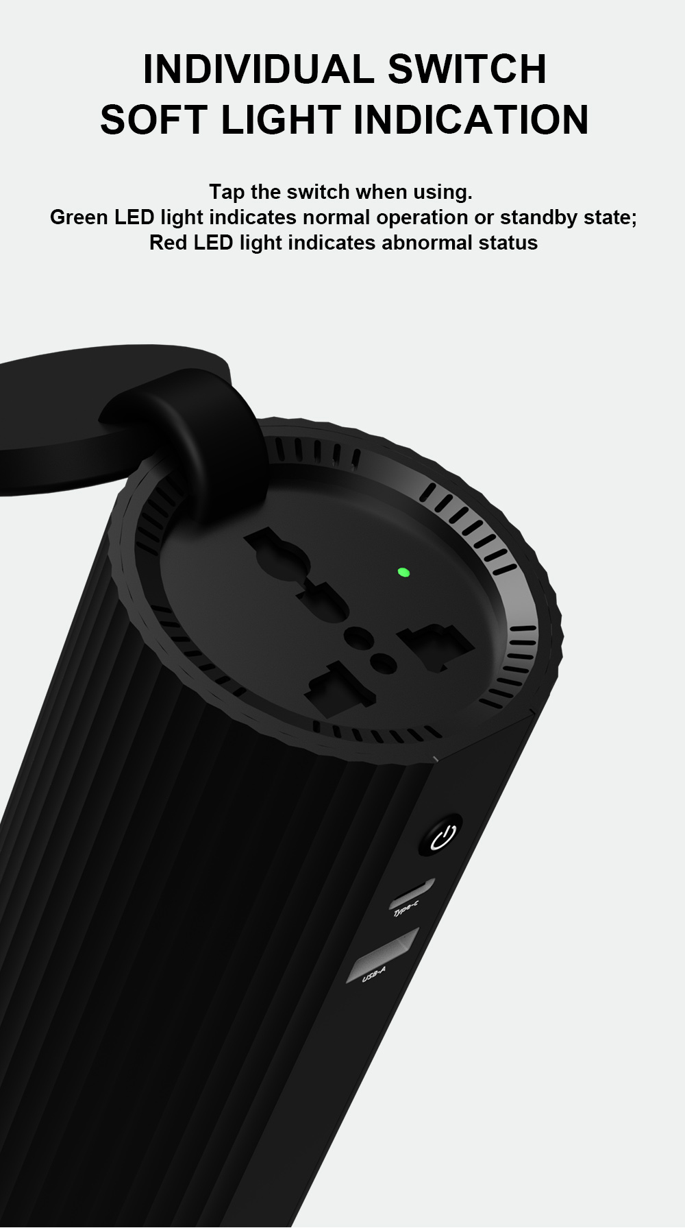 150w Car Power Inverter Cup Shape With Type C USB Charging Port