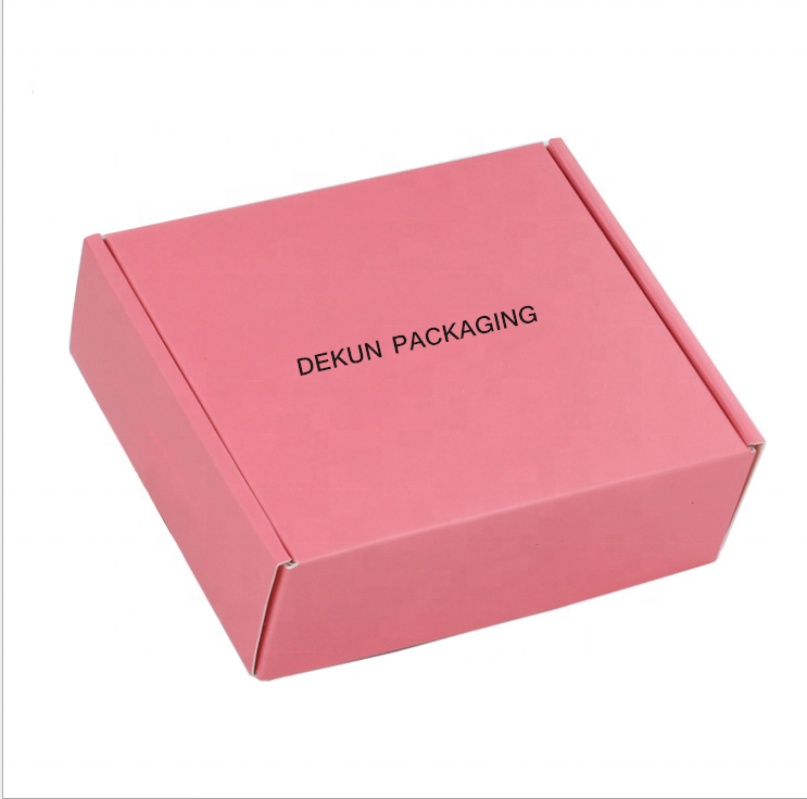 9x6x4 Personalized Mailer Boxes Front Tuck End Recyclable Corrugated Board