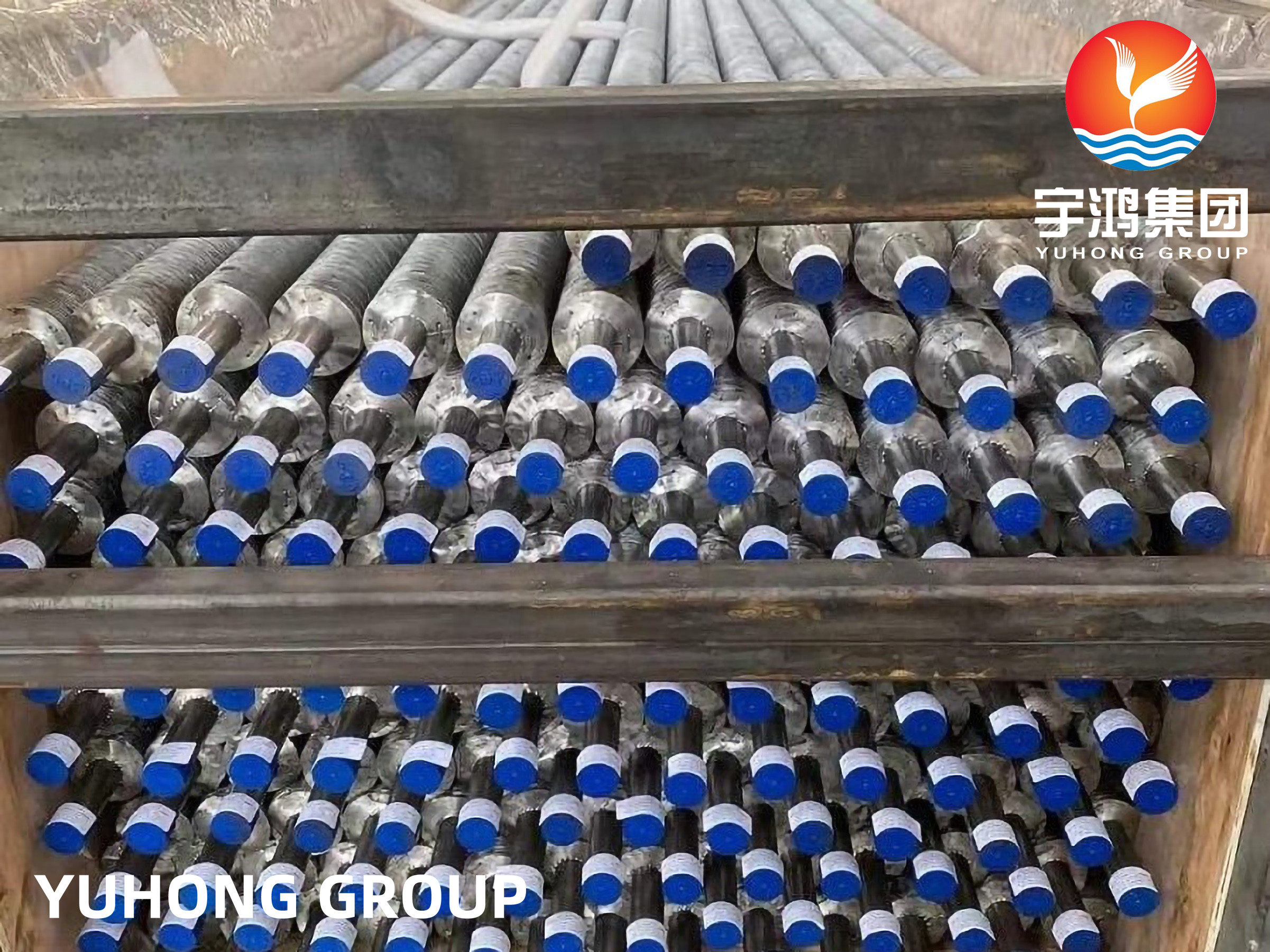 EN 10217-7 1.4301 AL Fin Extruded Finned Tube For Heat Exchanger And Drying