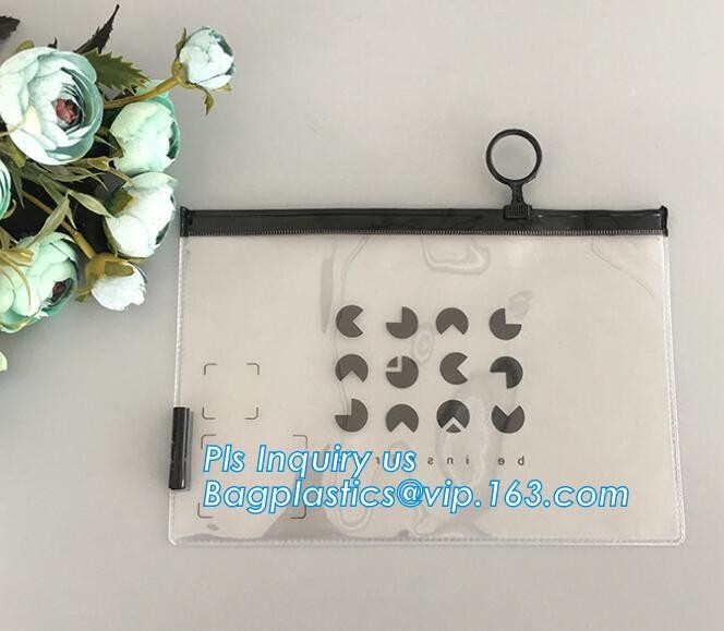 zipper pouch clear vinyl pouch clear slider bags, slider zipper pvc pouch clear vinyl pvc ziplock bags, hanger hole/pouc