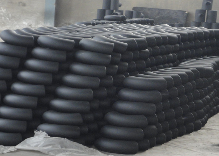 SEAMLESS ASTM A234 WPB STEEL PIPE ELBOW CARBON BLACK GALVANIZED