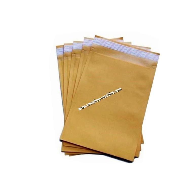 Kraft Document Envelopes Paper Mailers Bags Making Machine
