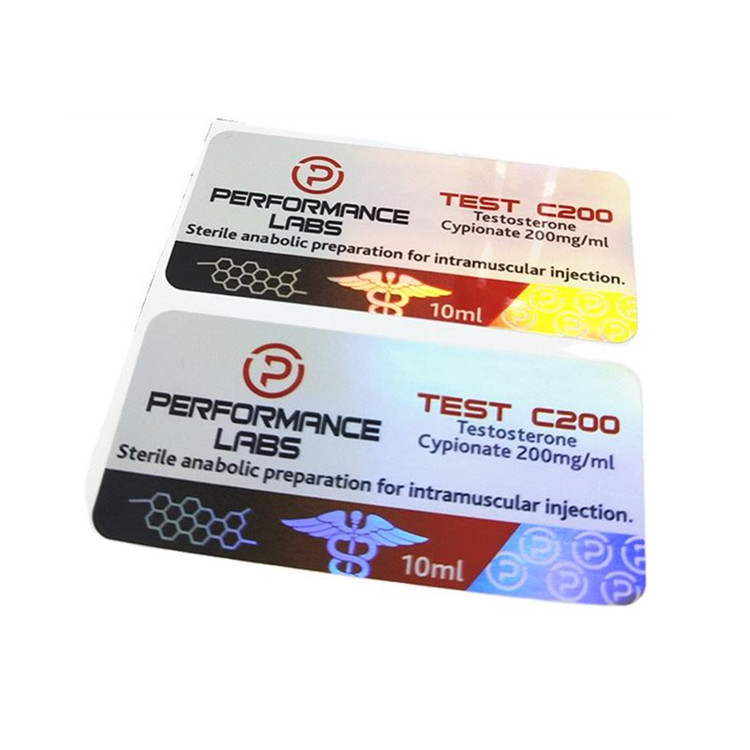 Waterproof Vial Sticker Labeling Single Side Printing