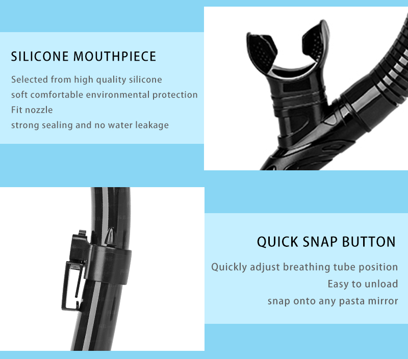 Adult full Seaview Snorkel Mask Set Diving Gear For Glasses Wearers