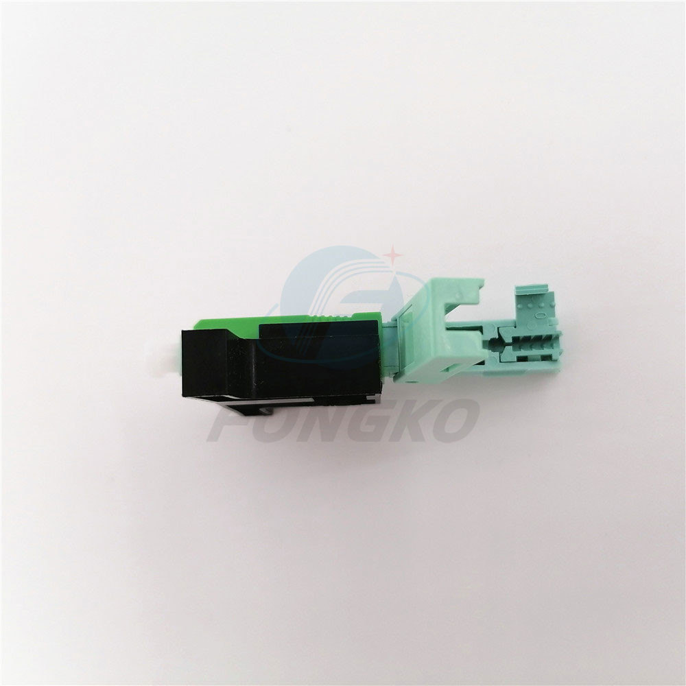 Waterproof APC Quick Assembly Connector Sc Fiber Ends