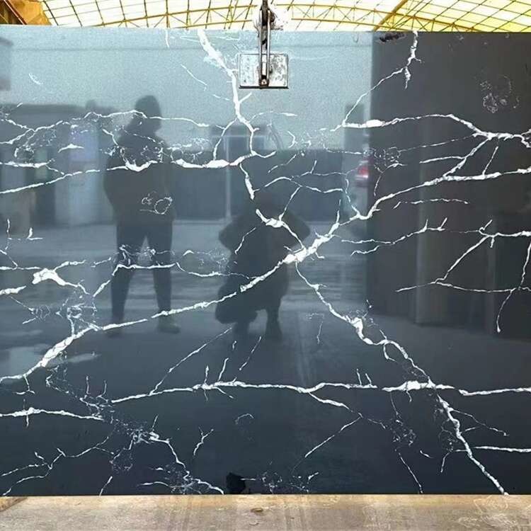 3200x1600x20mm Artificial Quartz Stone Sheet Man Made Quartz Slab