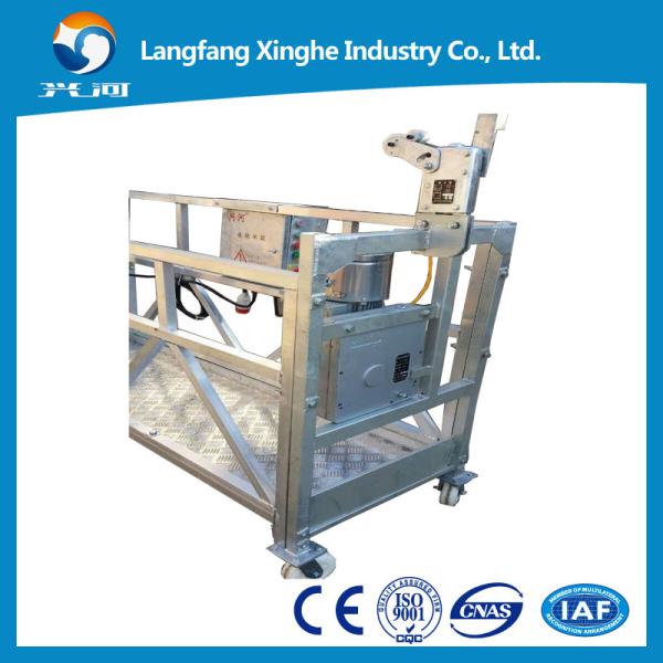 380v Chile aluminum hanging scaffolding , zlp630 suspended platform , steel