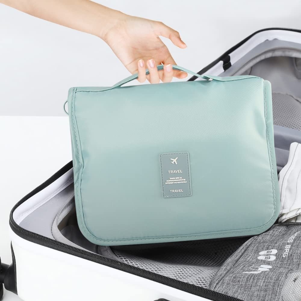 Women Hanging Toiletry Bag Water Resistant Cosmetic Makeup Travel Organizer Sturdy