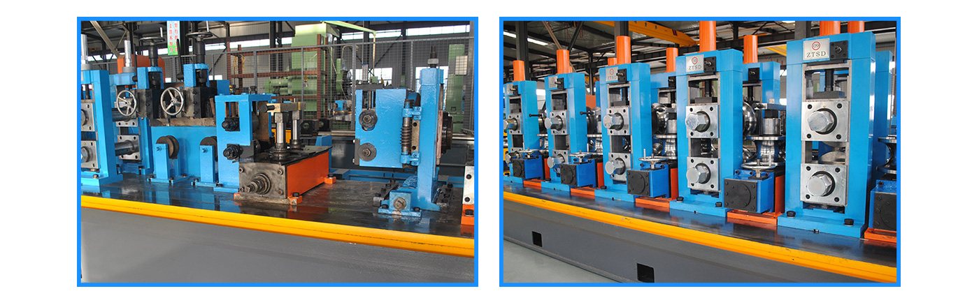Stable Gas 80m/Min Hrc Steel Pipe Production Line