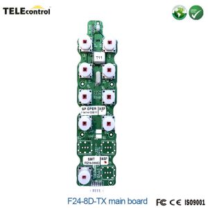 Tele Crane remote controller F24-8S emitter main PCB board with 8 double speed